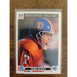 1991 Upper Deck Domino's Quarterback Challenge #7 John Elway - NFL - Fresh Pull